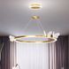 Люстра Babetta сказочные бабочки с золотистым LED кольцом 000043 фото 3